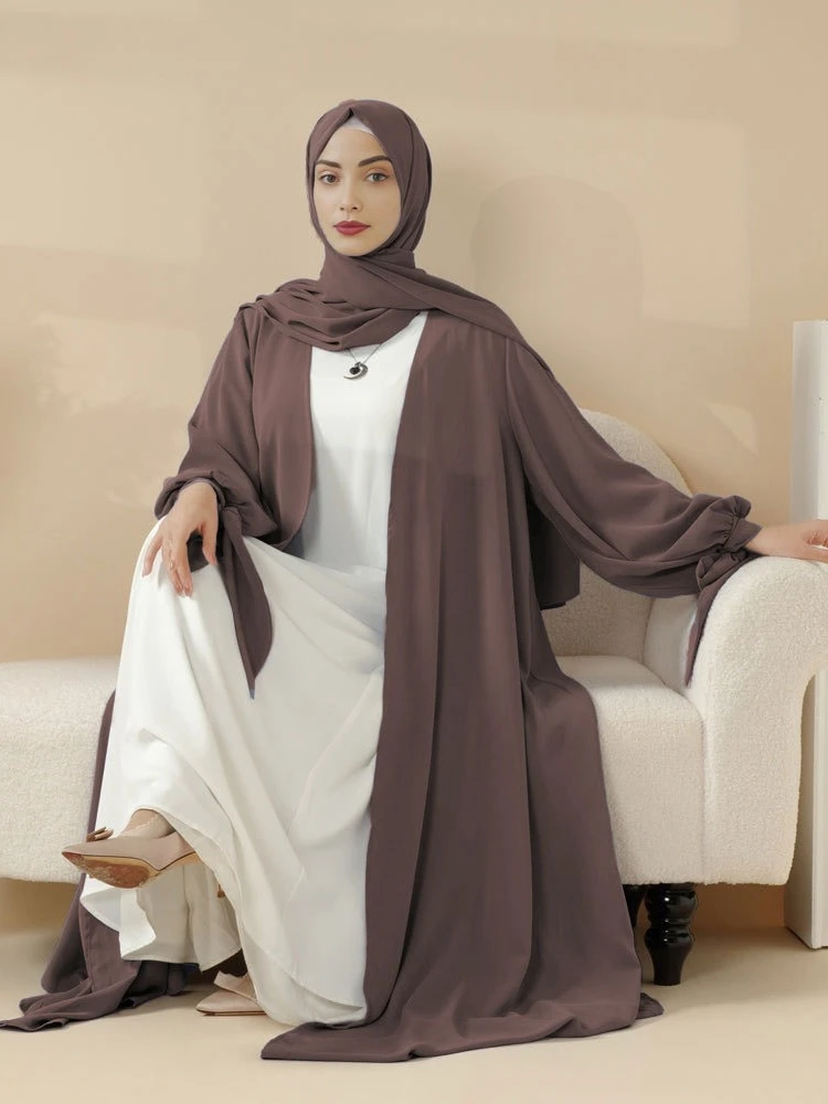 Jalabiya Women Arabic - イード・ウィメンズ・アバヤ・ムスリムドレス・バンデージ・レースアップ・カーディガン・パーティー・ジャラビヤ・ラマダン2026・ベスティドス・ラルゴス・アラブ・ロングローブ・モロッコ・カフタン