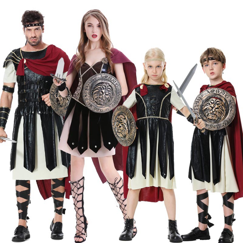 Ethnic Clothing & Online Fashion Store Khaadi Uk - ローマ兵士騎士コスチューム成人男性用ハロウィンパーティー仮装服兵士スーツコスプレ衣装伝統的なエスニックステージ衣装