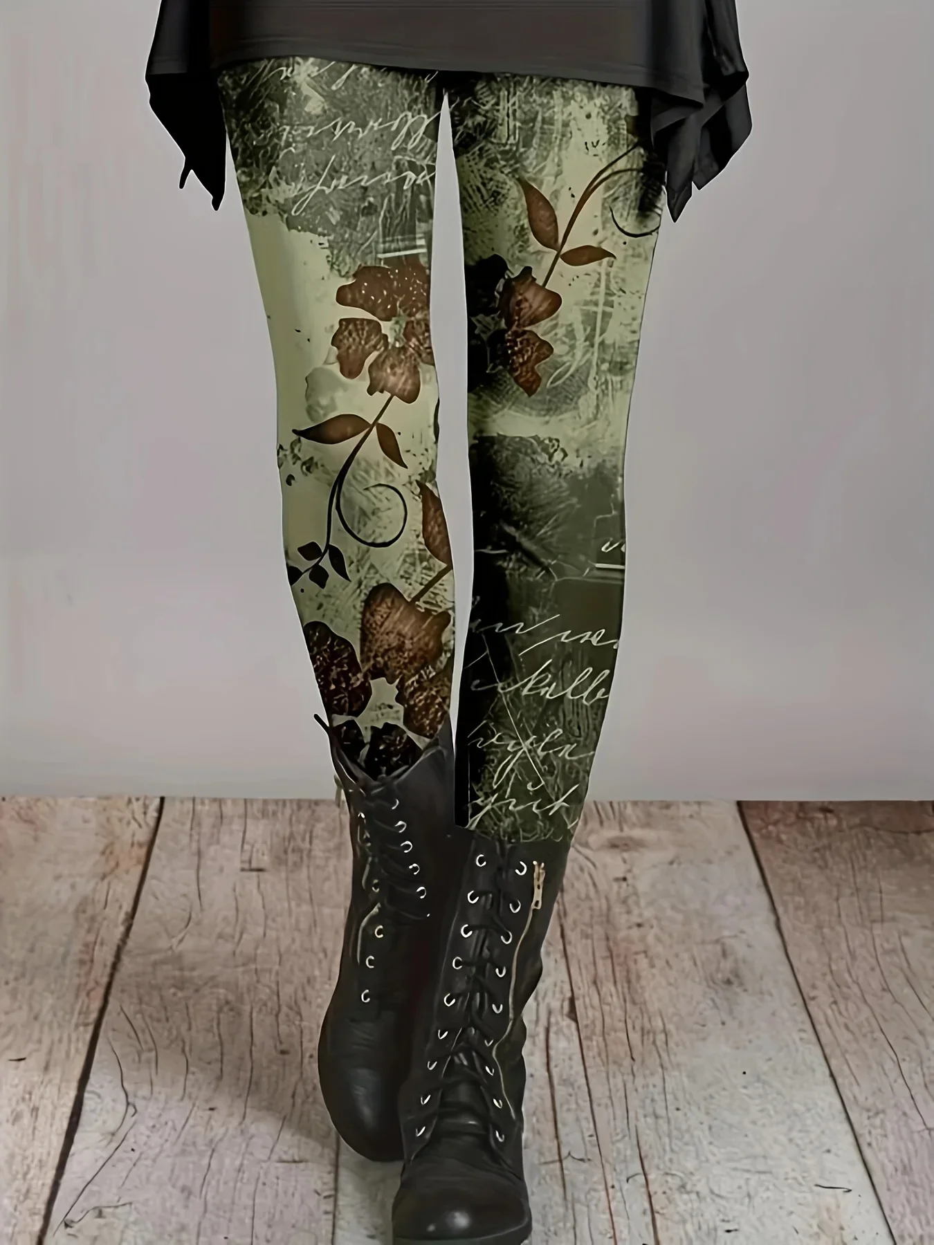 Ethnic Clothing & Online Fashion Store Khaadi Uk - ヴィンテージプリントレギンス,エスニックスタイル,婦人服,ラージサイズ