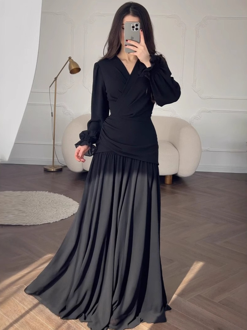 イード女性用ドレス ムスリムアバヤ シフォン ロングドレス  - Jalabiya Women Arabic のレビューと価格