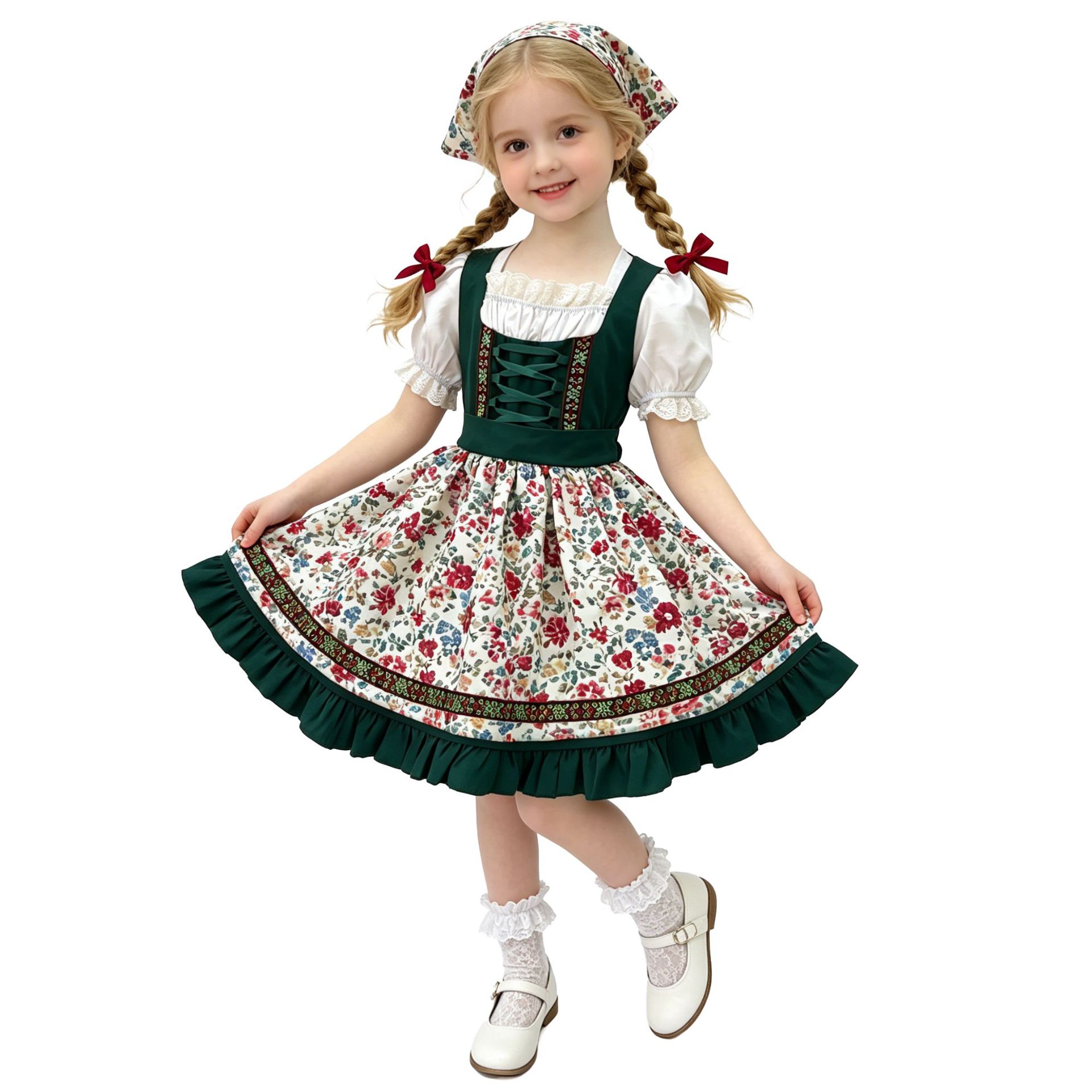 ミュンヘンビール祭り子供用パフォーマンス衣装バイエルン風ディ - Ethnic Clothing & Online Fashion Store Khaadi Uk のレビューと価格