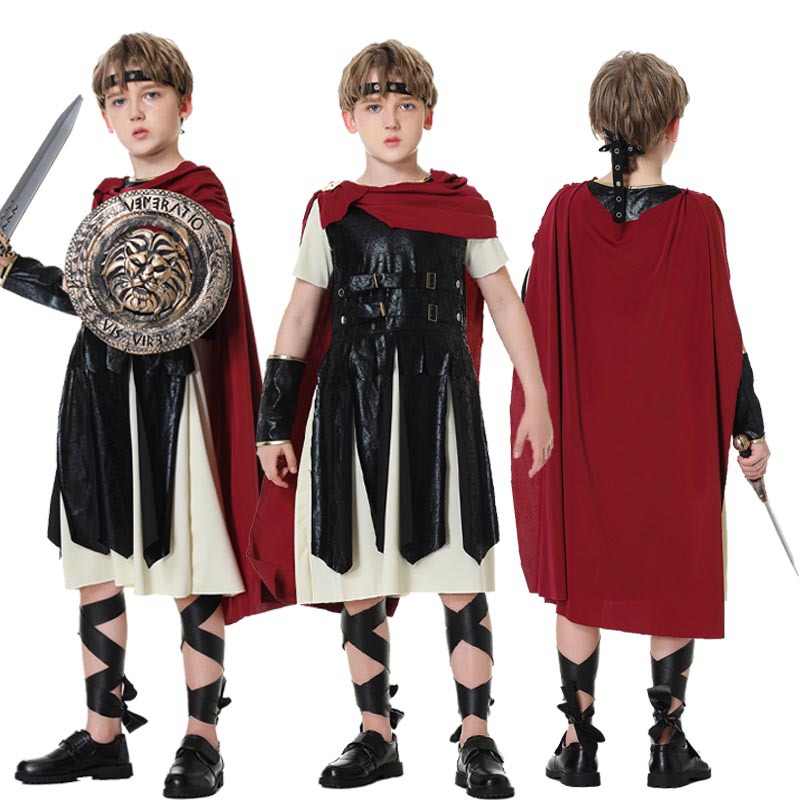 ローマ兵士騎士コスチューム成人男性用ハロウィンパーティー仮装 - Ethnic Clothing & Online Fashion Store Khaadi Uk のレビューと価格